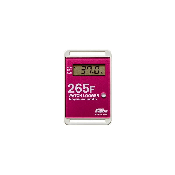 ウォッチロガー KT-265F（温度・湿度）ミニタイプ・赤色