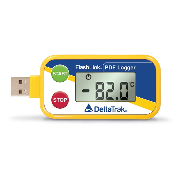 フラッシュリンク ドライアイス対応USB PDFイントランジットデータロガー