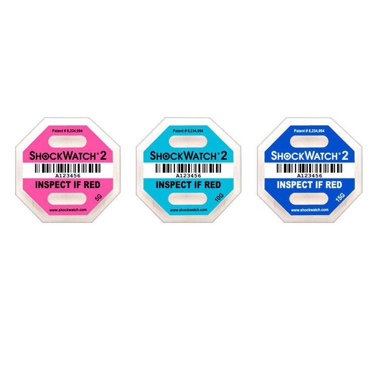 ショックウォッチ2 バラエティセット ピンク5G・水色10G・青15Gの3種ラベル